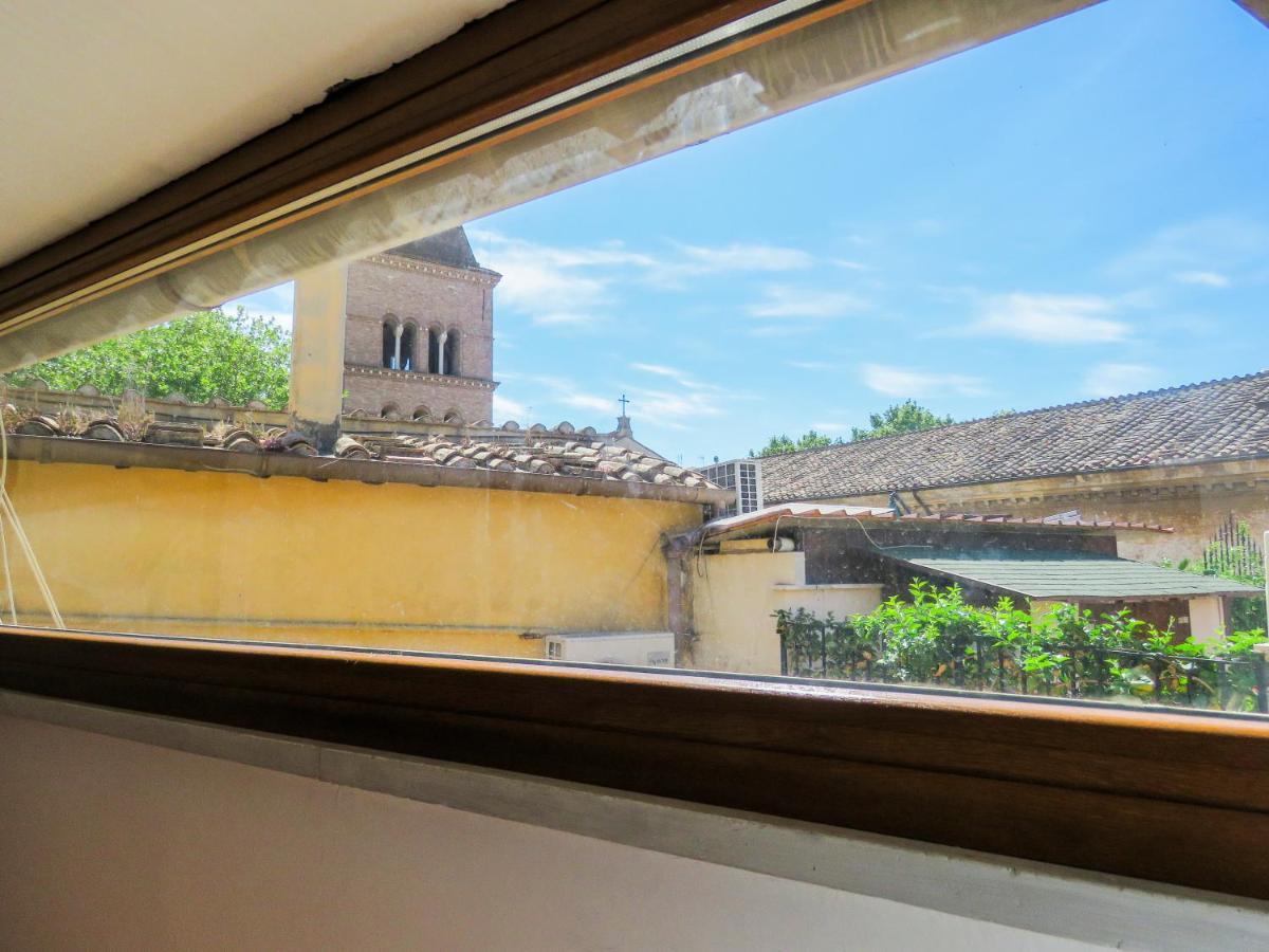 Mattia'S Penthouse - View Over Trastevere Roofs Roma Exterior foto